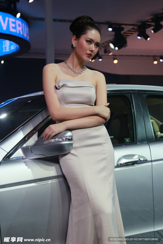 车模美女