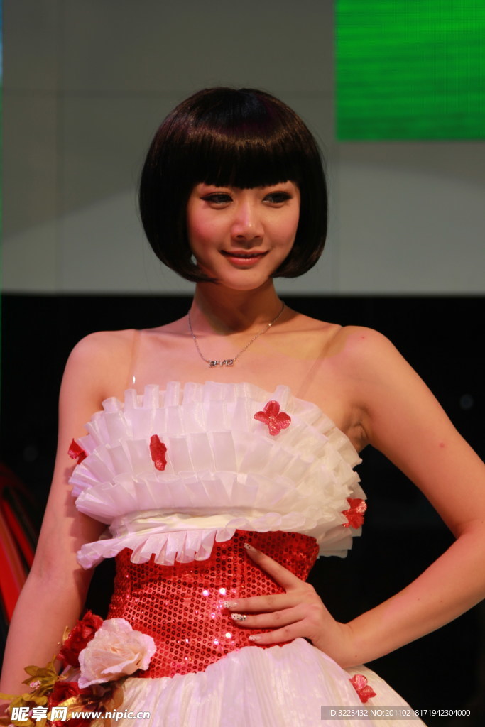 车模美女