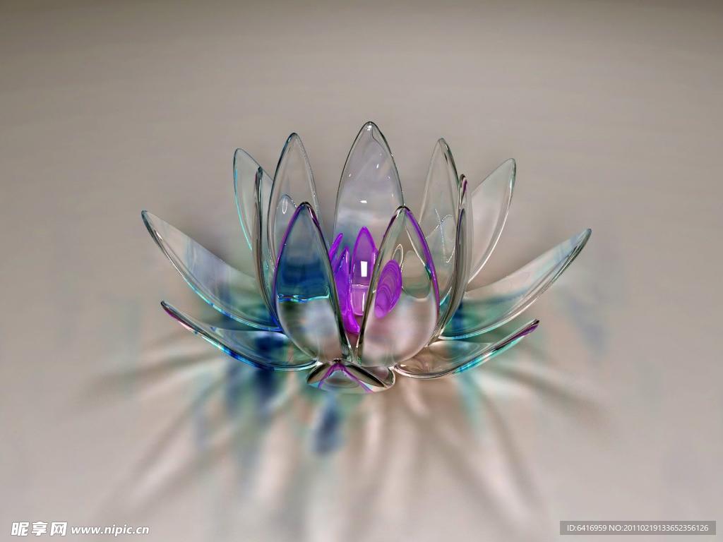 水晶玻璃素材