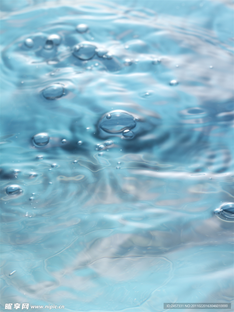 动感水泡水面