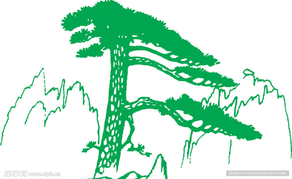 迎客松