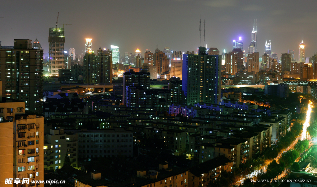 上海城市夜景