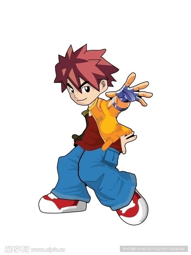男孩