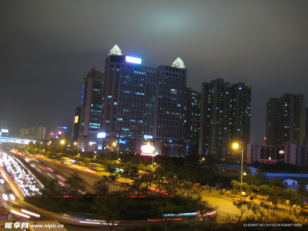 广州晚上夜景