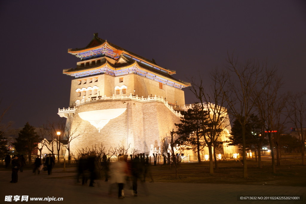 前门大街夜景