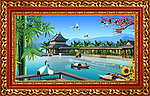 中堂画 壁画