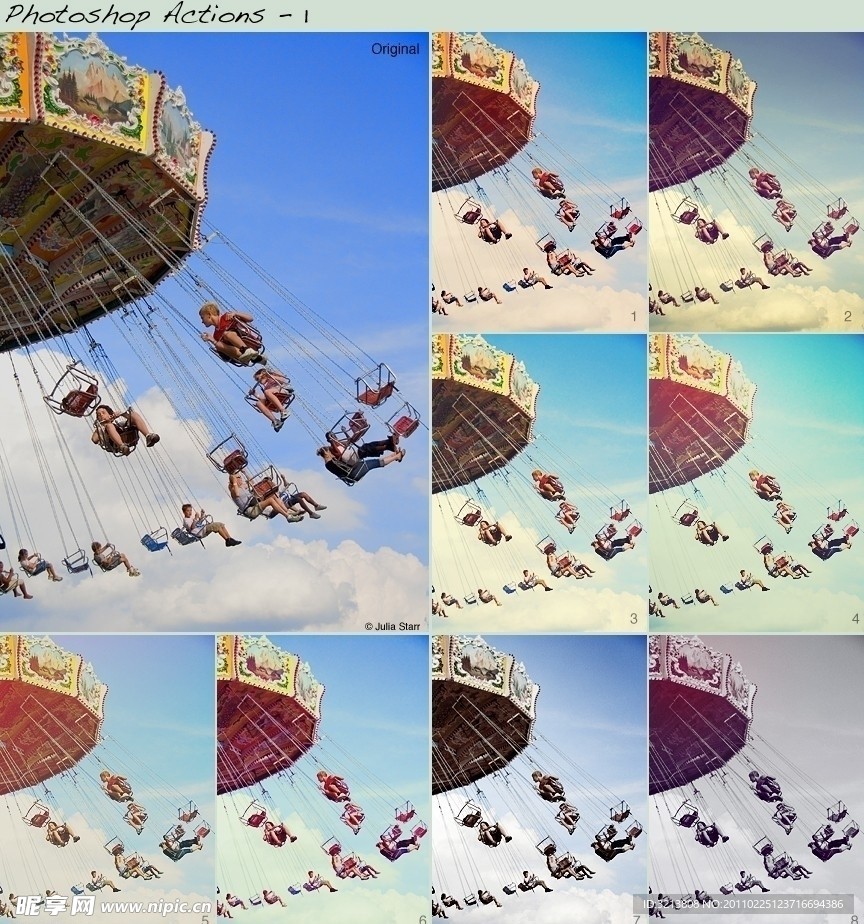 调色动作