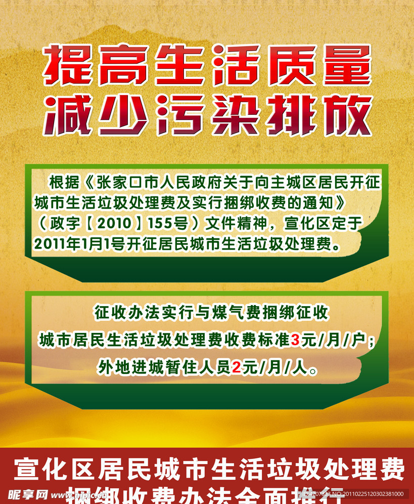环境保护公益海报