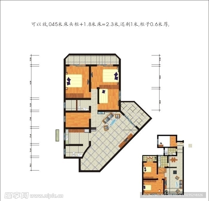 室内平面设计效果