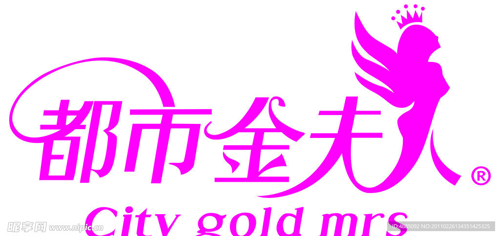 都市金夫人标志