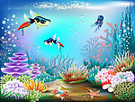 海底世界矢量素材