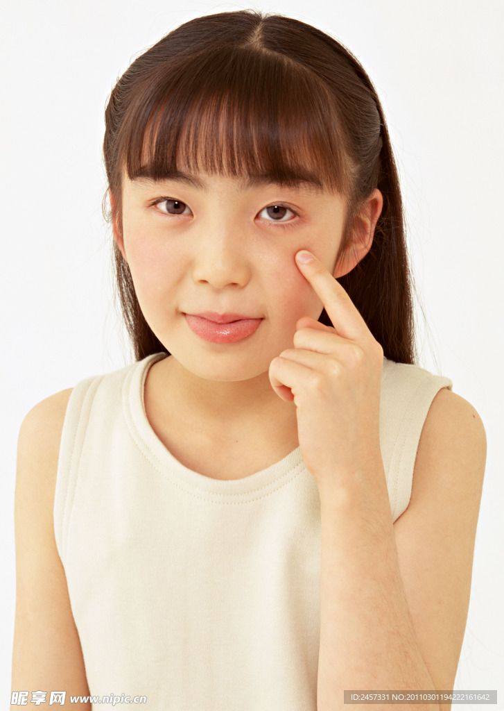 可爱的小女孩