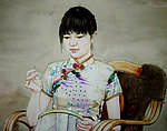 绣花姑娘