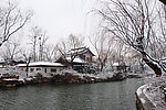 大明湖雪景