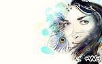 美女抽象图