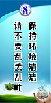 环境清洁海报