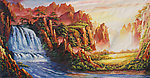 山水油画