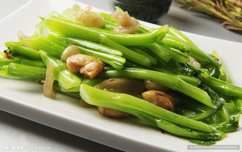 生炒广东菜心梗