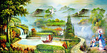 山水画 油画