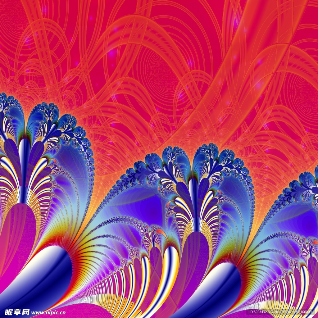 抽象花纹