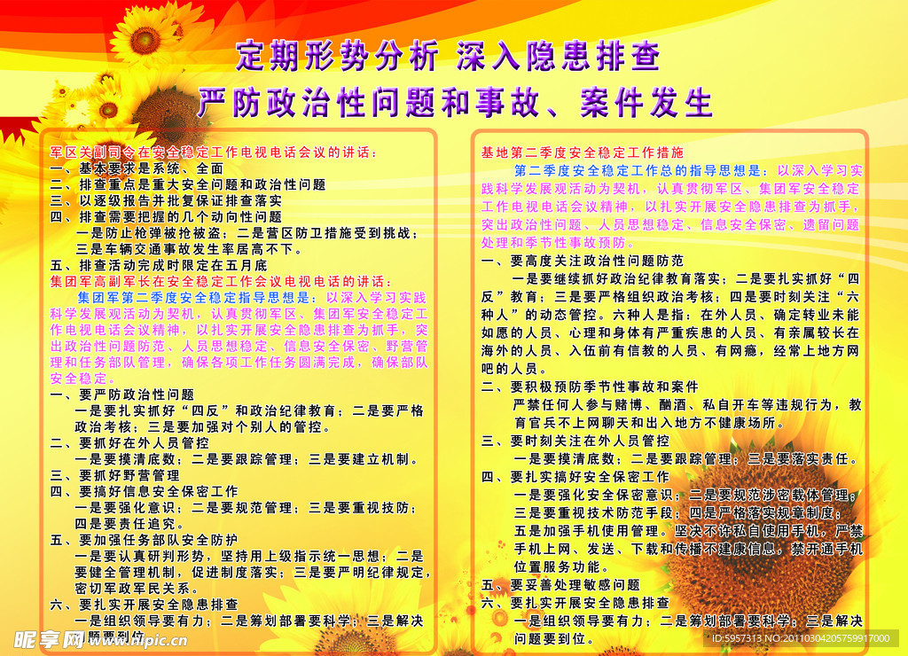 定期形势分析