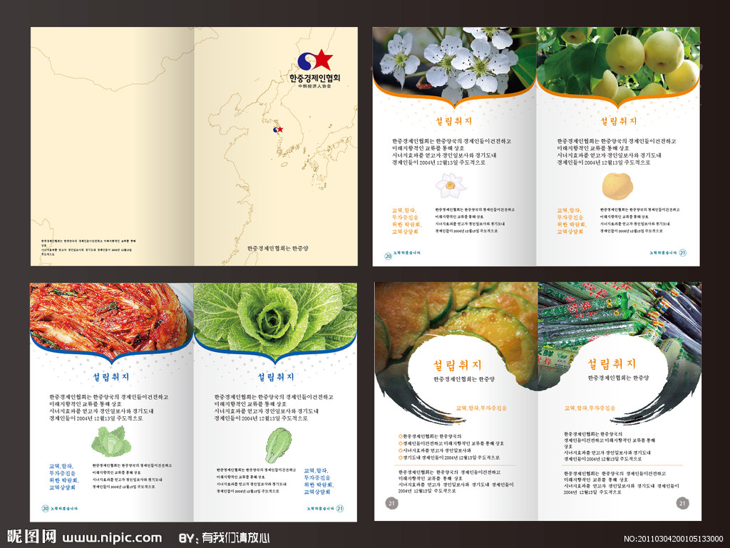 韩国美食画册
