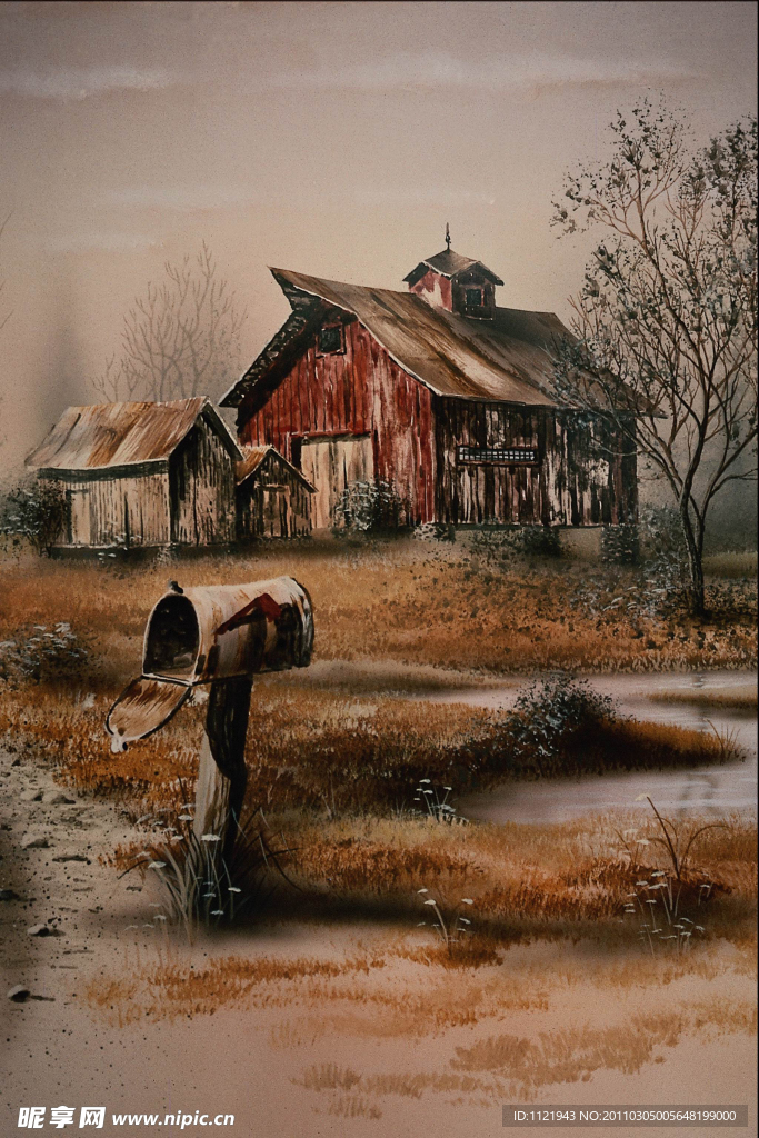 风景色彩画