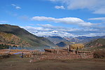 西藏 觉巴山下的村子