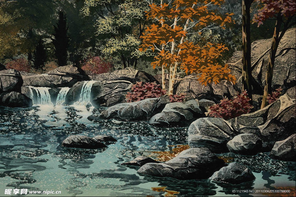 水彩画
