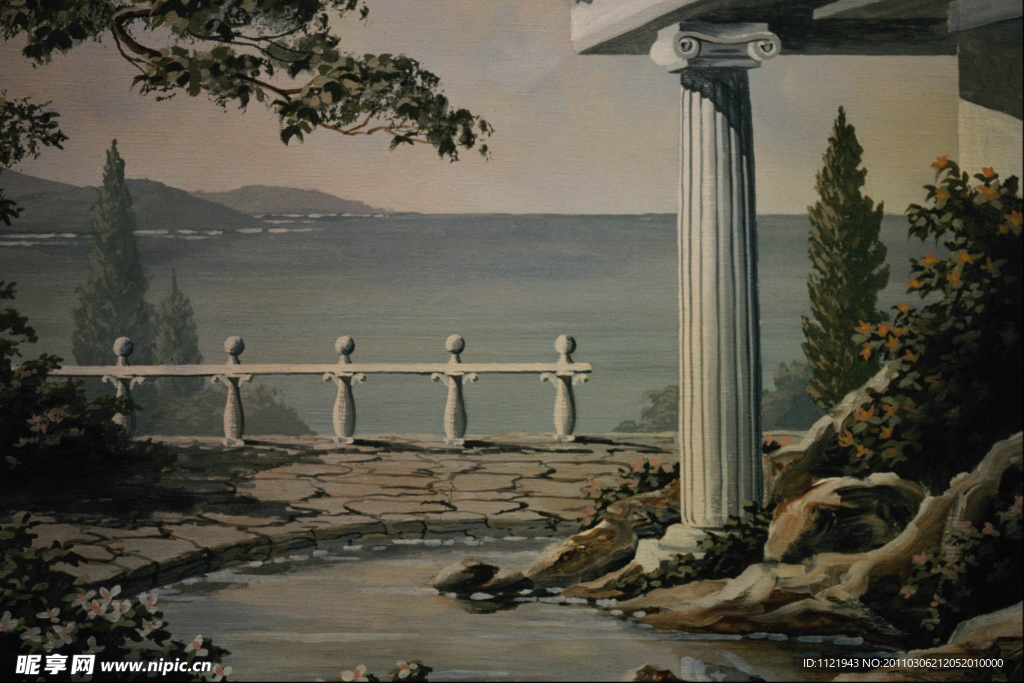 风景色彩画