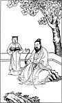 白描人物