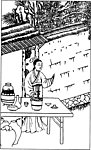 白描人物