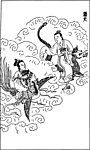 白描人物