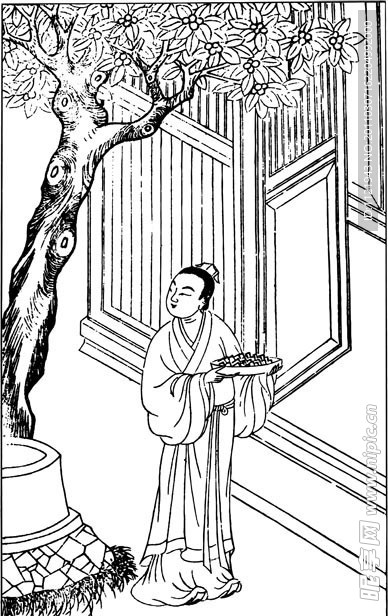 白描人物