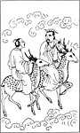 白描人物