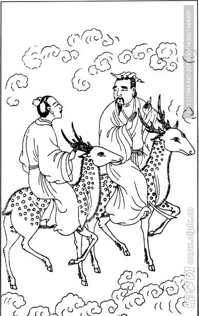白描人物