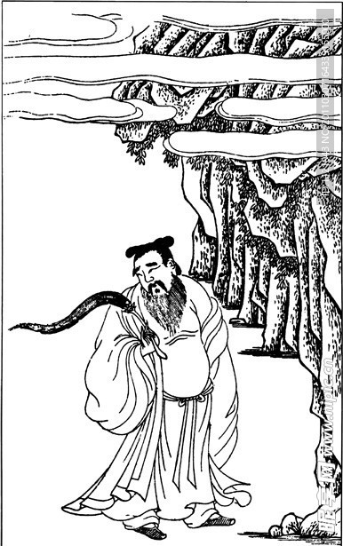 白描人物