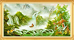 山水画 油画