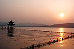 太湖落霞