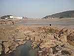 宁波北仑洋沙山海滩