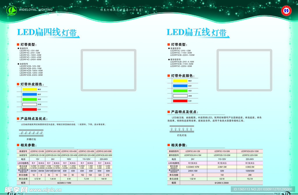 WL灯饰31_32_LED灯带系列