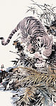 猛虎下山图