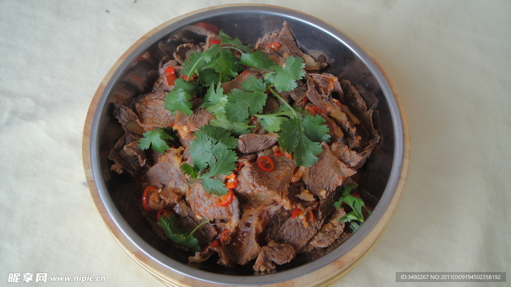 木桶牛肉