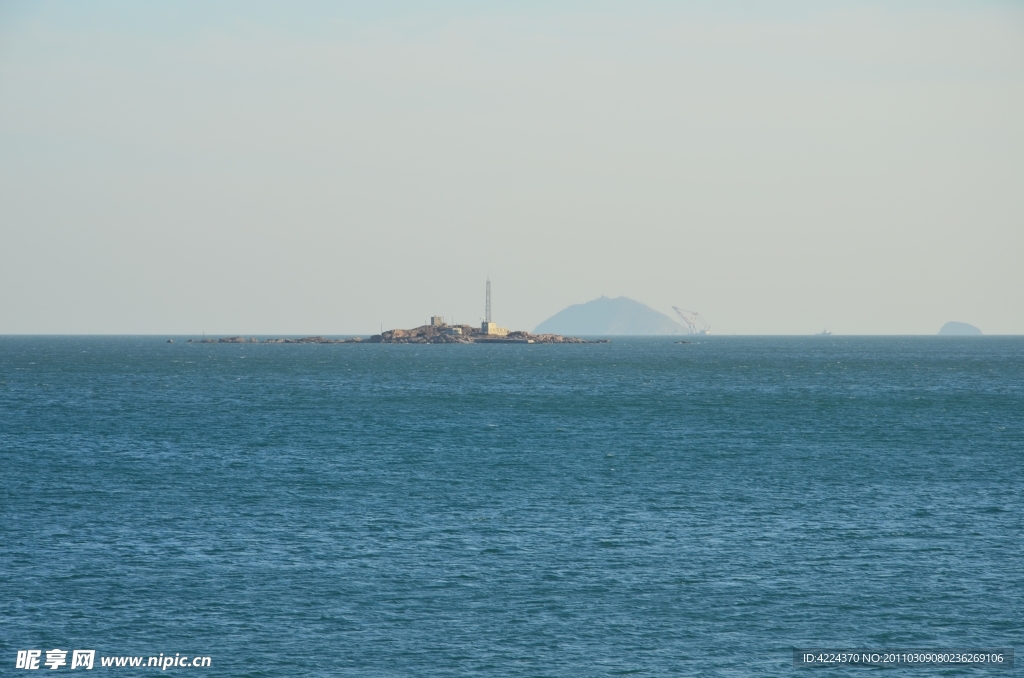 碧海小岛