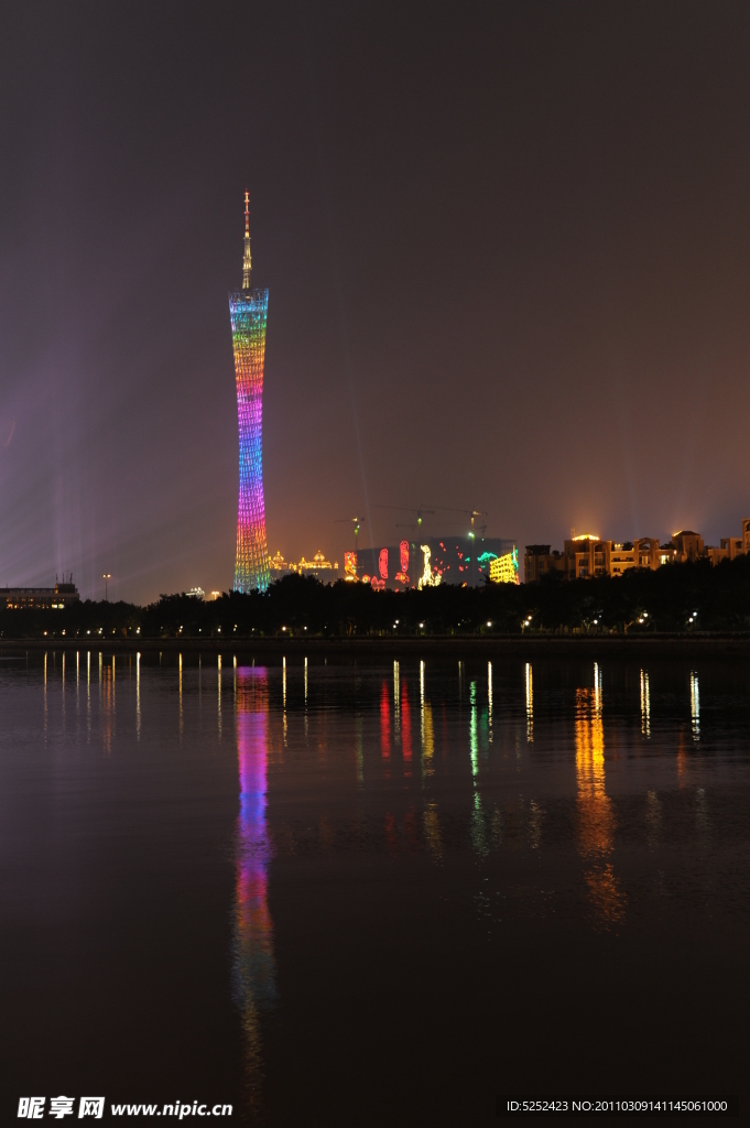 广州塔夜景