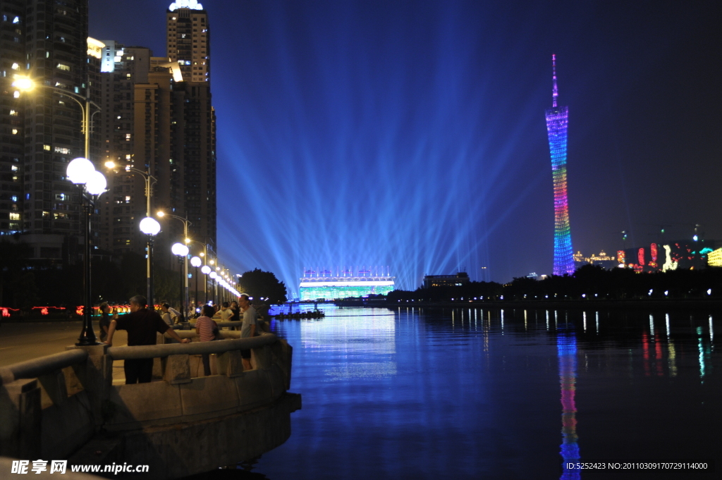 广州城市夜景