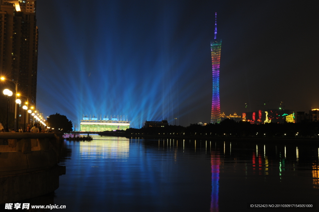 广州城市夜景