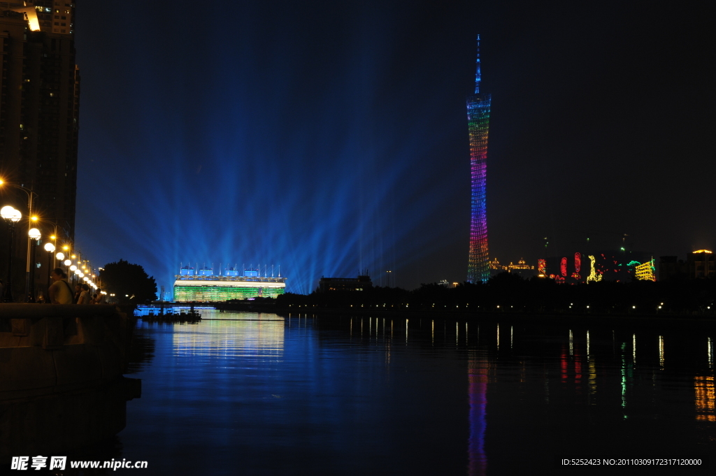 广州城市夜景