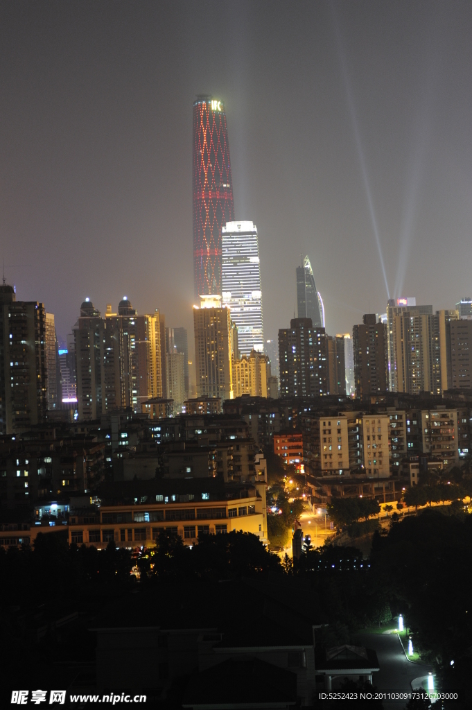 广州城市夜景