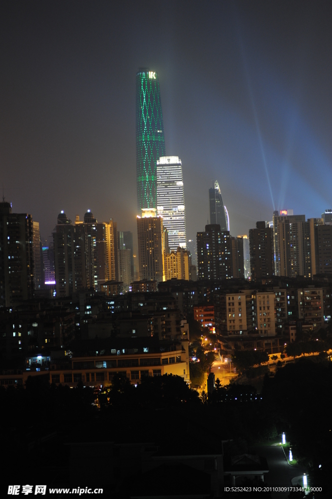 广州城市夜景